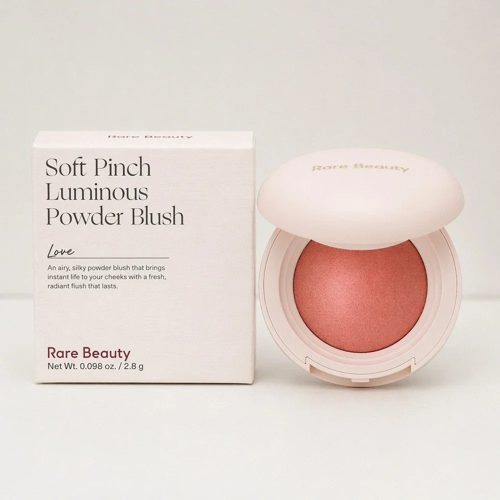 Rare Beauty Soft Pinch Luminous Powder Blush Love 2.8g Compact